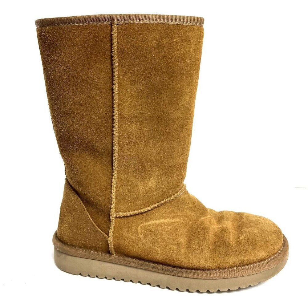 Koolaburra Women's Koola Tall Boots Chestnut, Size 7 M